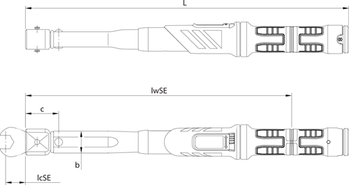 2641461 tz Cheie dinamometrica GEDORE DREMASTER SE 2641445 - imagine 3