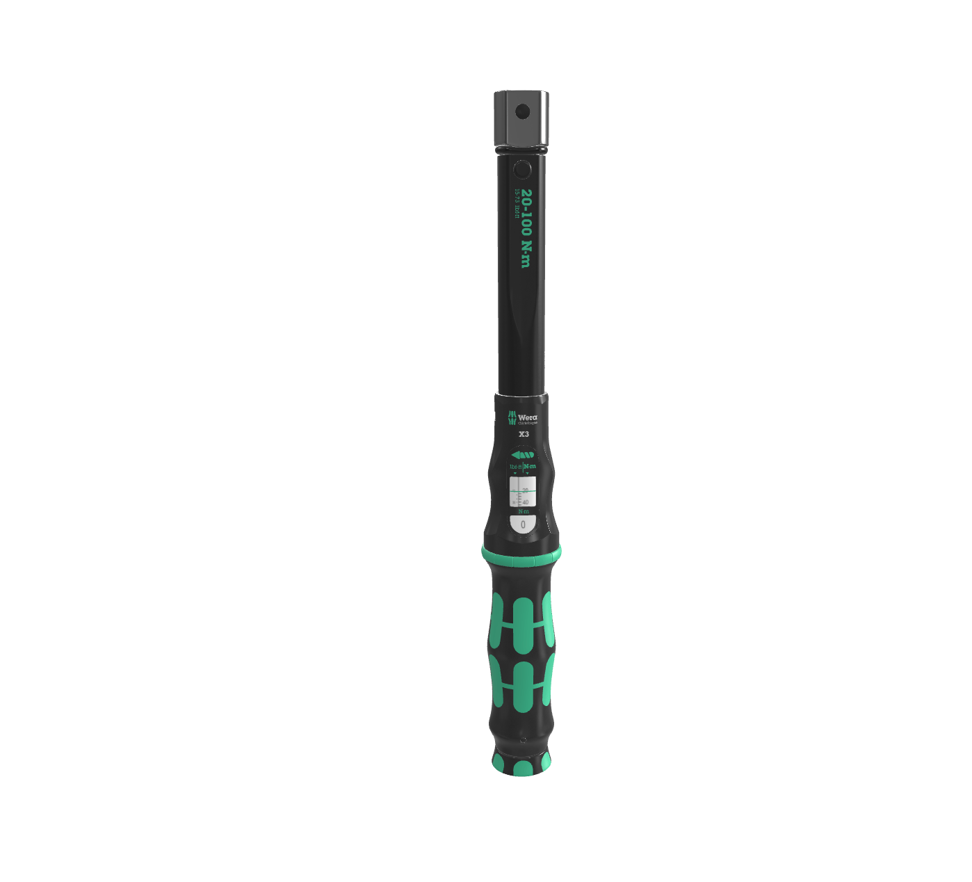 Cheie moment reglabil clic X3 9x12 mm 20-100 Nm WERA 05075653001