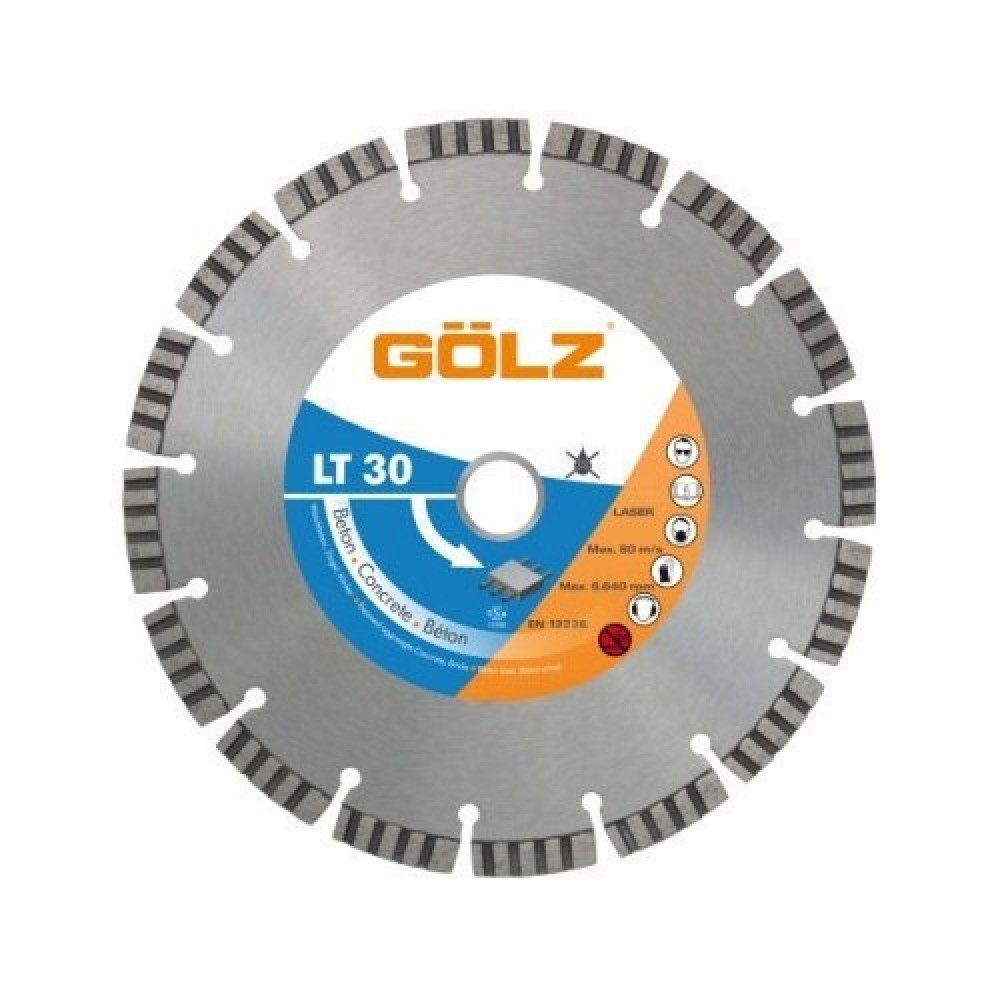 disc diamantat beton turbo 125mm golz lt 30 125 1000x1000 1 DISC DIAMANTAT BETON TURBO 125MM GOLZ LT-30-125