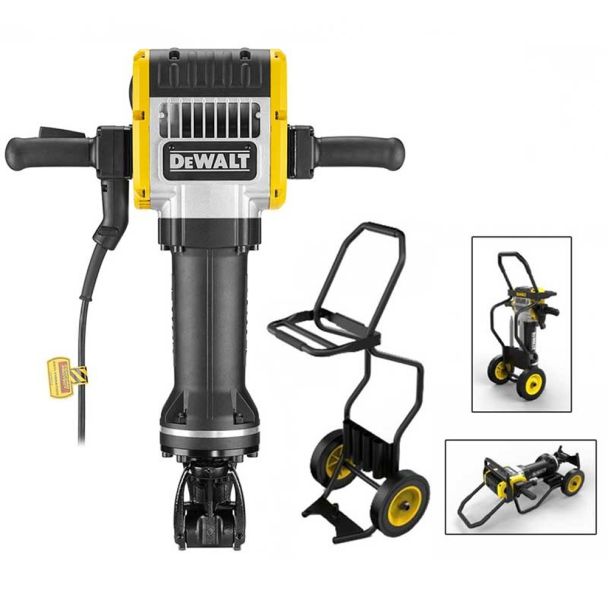 d25981k 2 1 CIOCAN DEMOLATOR 30KG 28MM CU CARUCIOAR DEWALT D25981K-QS - imagine 6