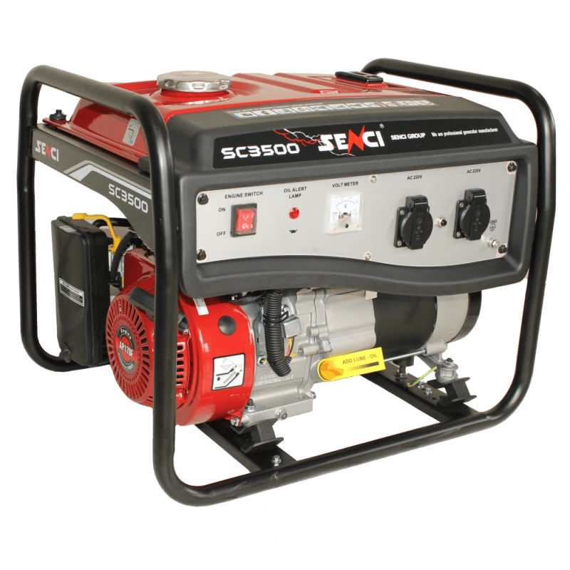 Generator de curent monofazat 3kW SENCI SC-3500E-LITE