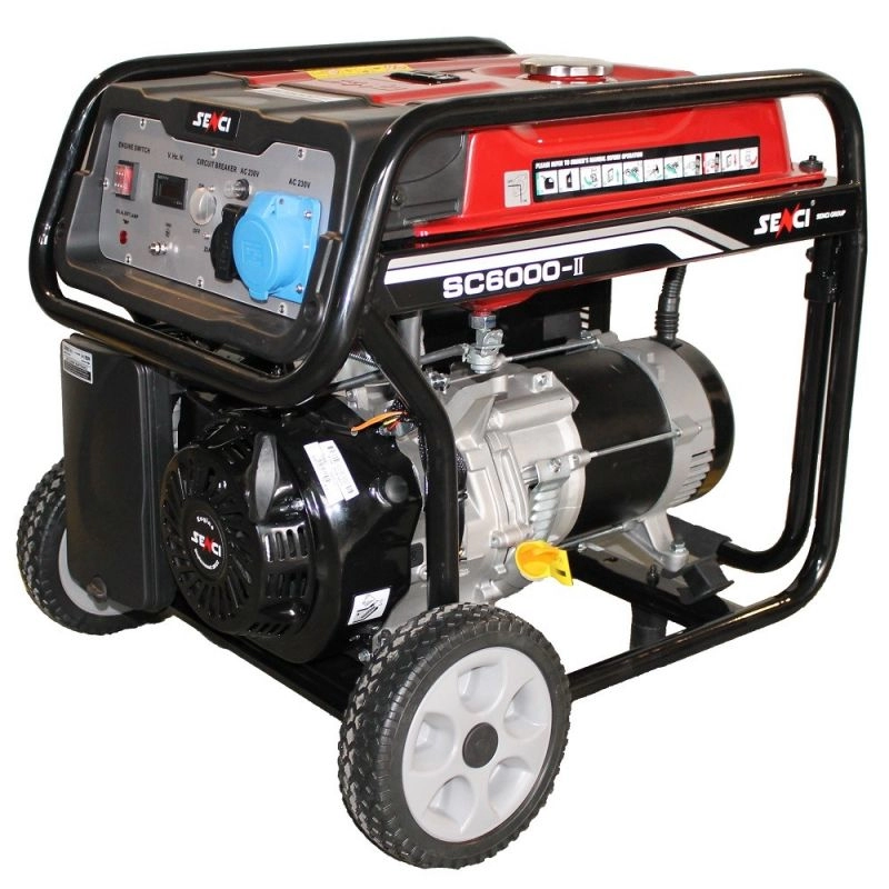 Generator de curent monofazat 5.5kW SENCI SC-6000