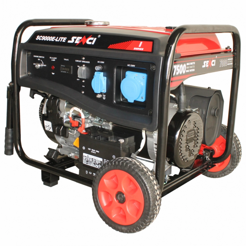 Generator de curent monofazat 7.5kW SENCI SC-9000 E-LITE