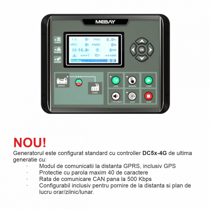 scde25ys generator insonorizat 25kva400v ats si 10047 6 168387068478 Generator trifazat 25kVA SENCI SCDE 25i-YS-ATS - imagine 3