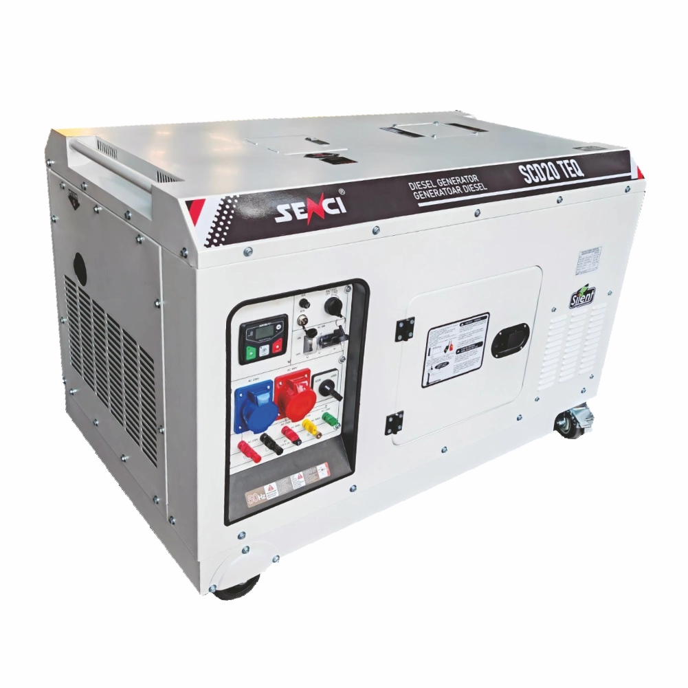 Generator diesel Pmax 20kVA SENCI SCD20 TEQ