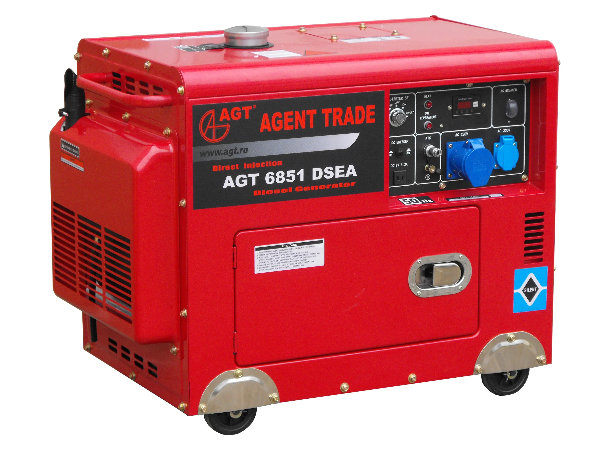 Generator monofazat 5kVA AGT 6851 DSEA