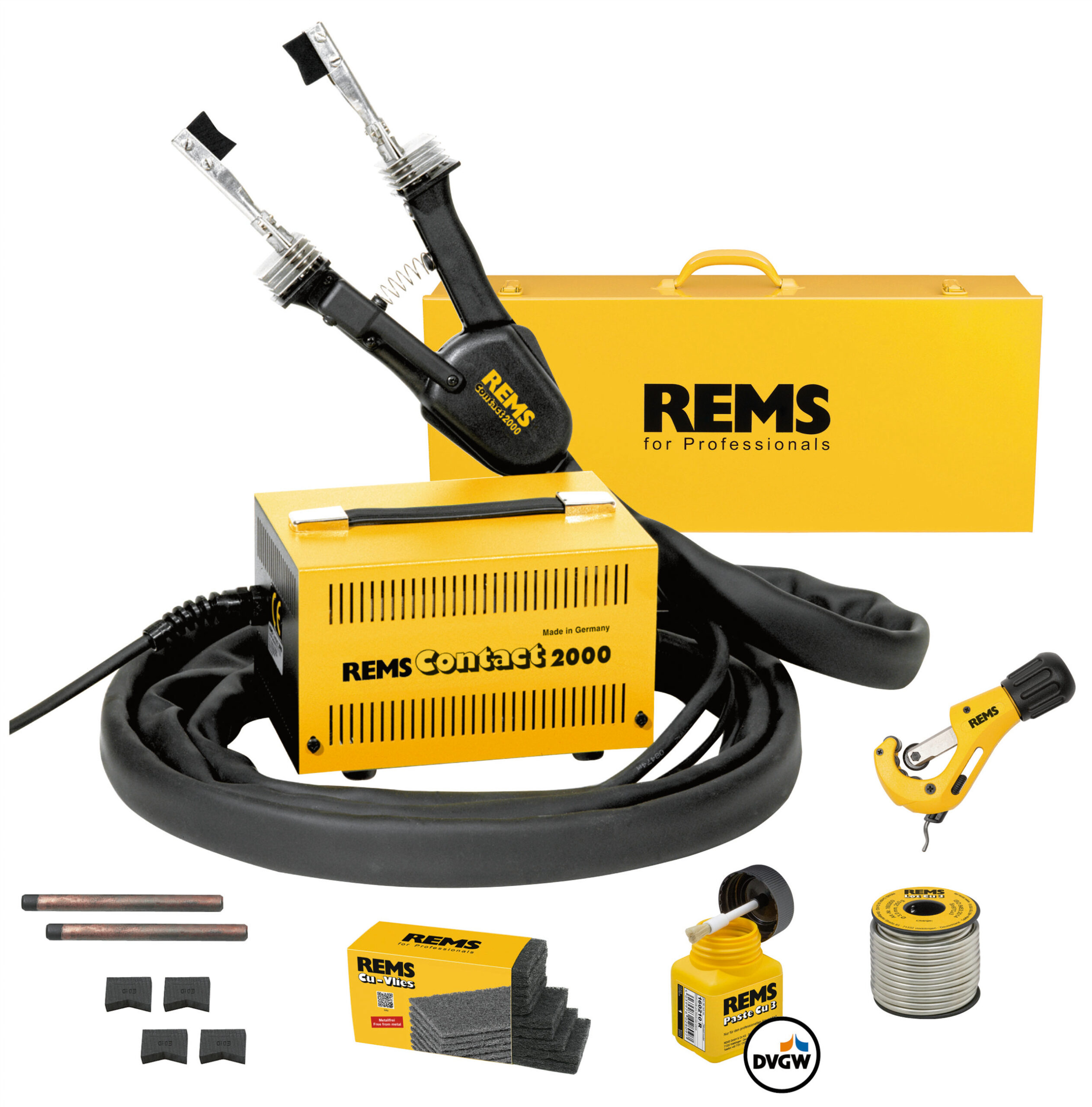 Statie lipit tevi cupru REMS Contact 2000 Super-Pack 164050