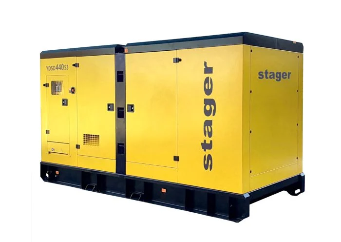 Generator insonorizat 440kVA trifazat diesel Stager YDSD440S3