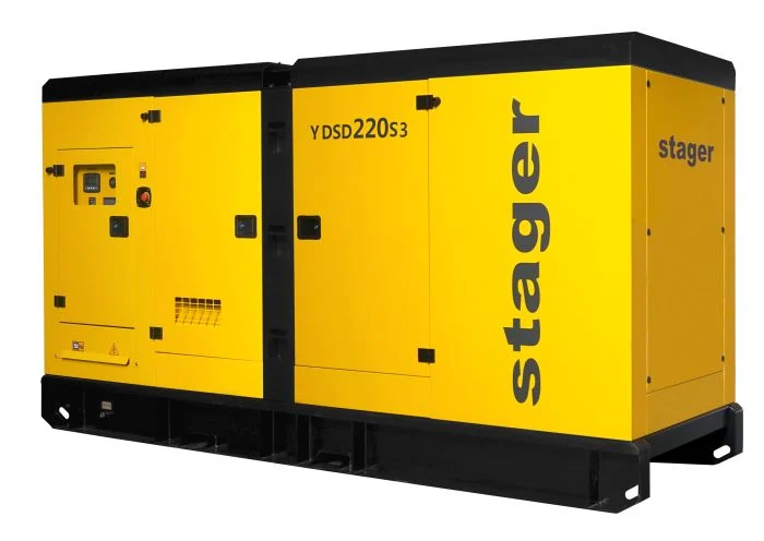 Generator insonorizat 220kVA trifazat diesel Stager YDSD220S3