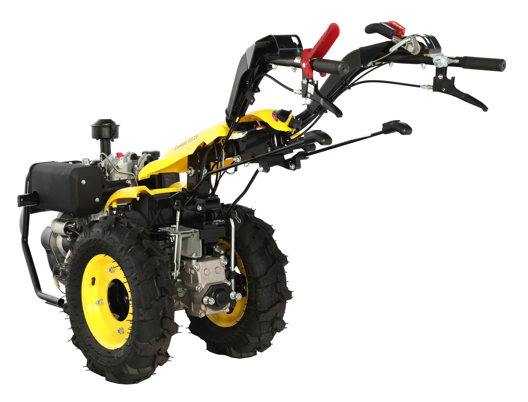 93402 16151 5130000019 2 Motocultor multifunctional 12CP diesel ProGARDEN Campo U12E - imagine 3