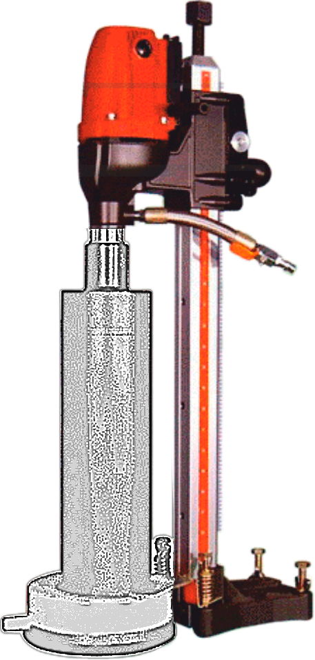 Unitate antrenare carota 1350W suport fara reglaj unghi 104mm Cabel CSN-4N-BN