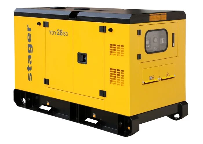Generator insonorizat 28kVA trifazat diesel Stager YDY28S3