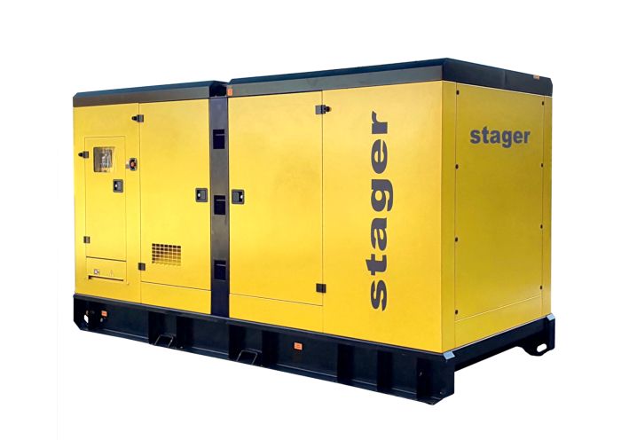 Generator insonorizat 165kVA trifazat diesel Stager YDSD165S3