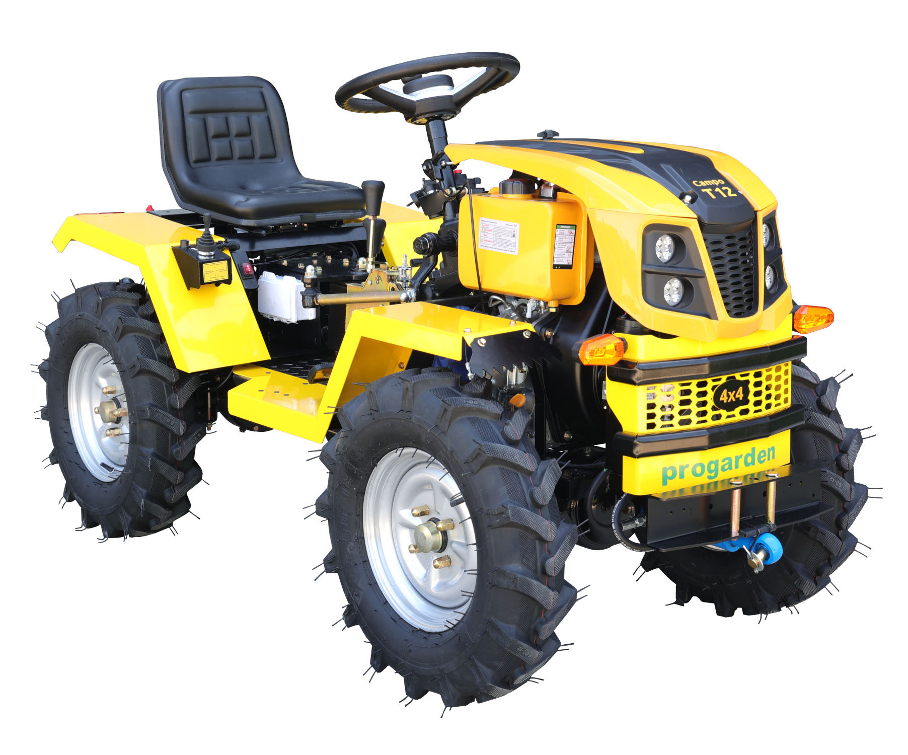Minitractor V25.1 4x4 12CP diesel ProGARDEN Campo T12