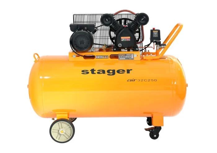 Compresor 250L 10bar 324L/min monofazat Stager Air 32C250