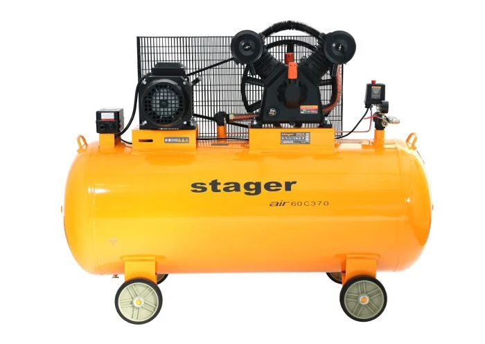 Compresor 370L 10bar 600L/min trifazat Stager Air 60C370