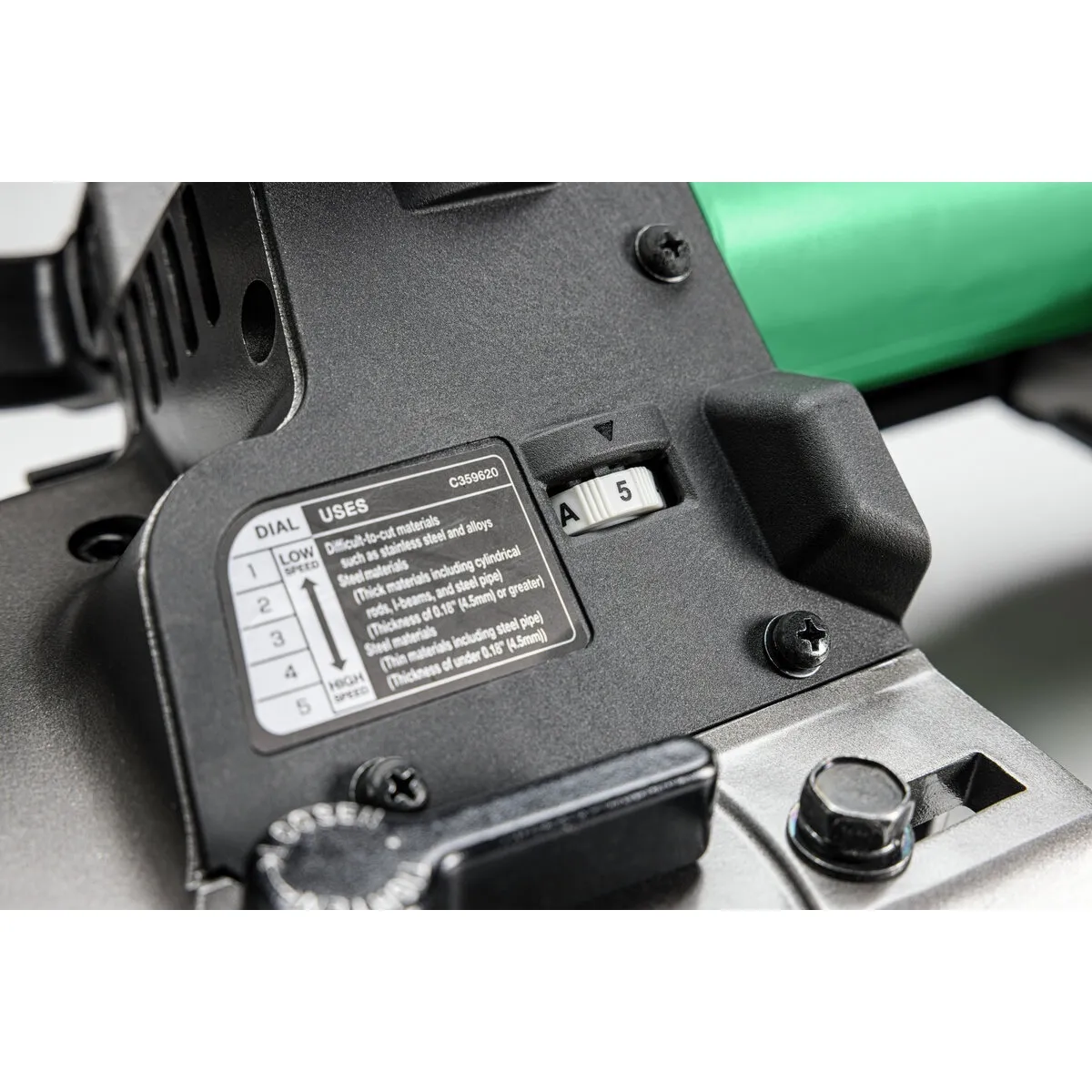 cb3612da detail01 Fierăstrău cu bandă cu acumulator HIKOKI CB3612DAW4Z - imagine 5